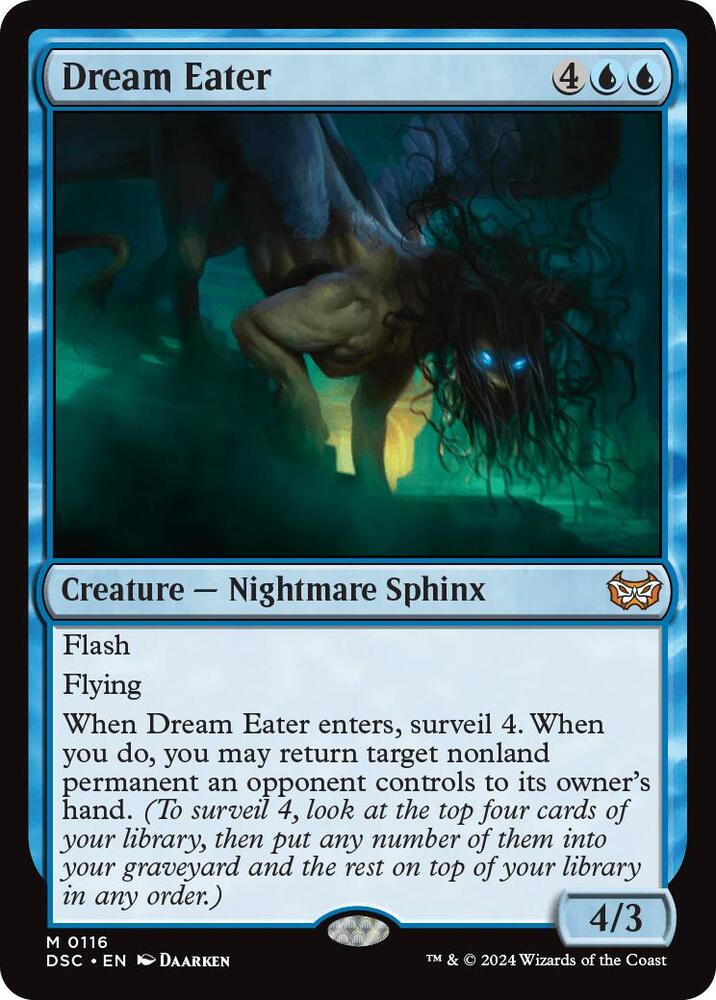 Dream Eater (116) [Duskmourn: House of Horror Commander]
