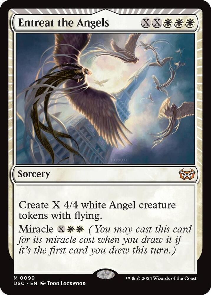 Entreat the Angels (99) [Duskmourn: House of Horror Commander]