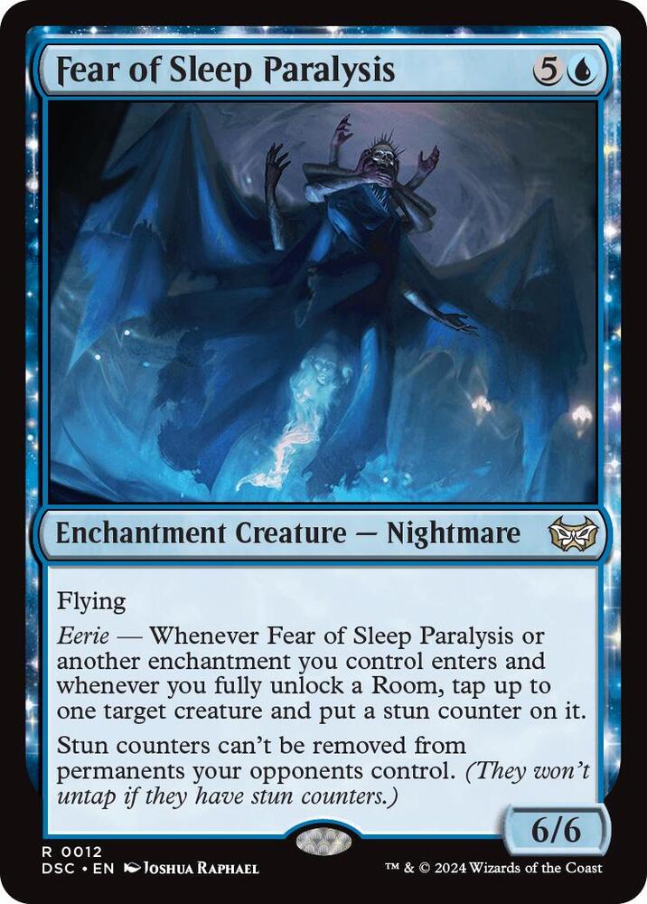 Fear of Sleep Paralysis (12) [Duskmourn: House of Horror Commander]