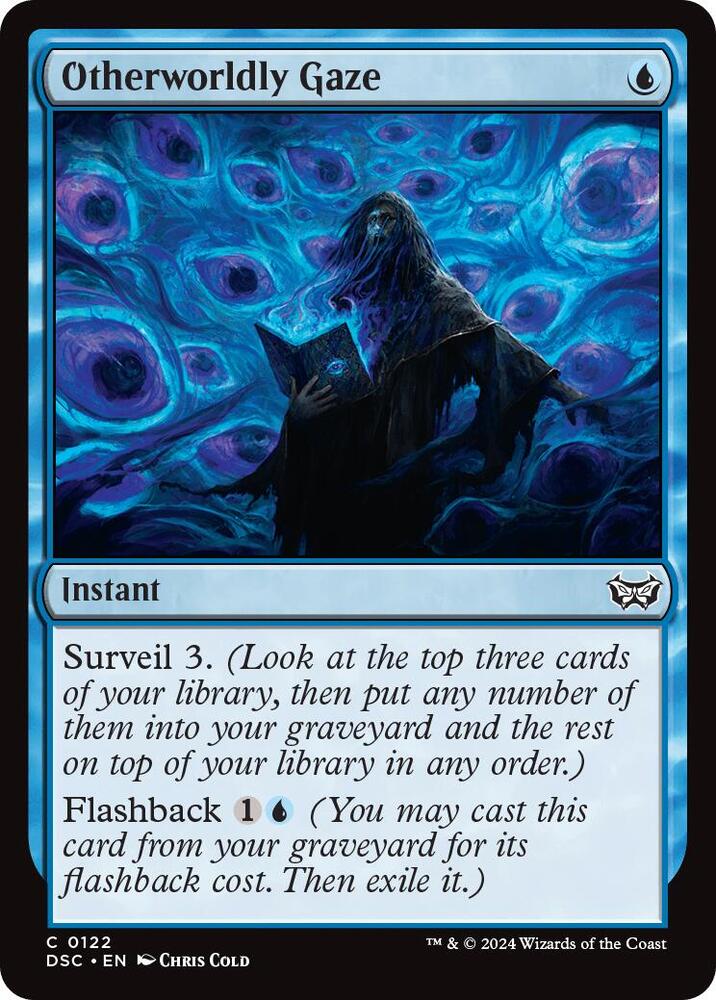 Otherworldly Gaze (122) [Duskmourn: House of Horror Commander]