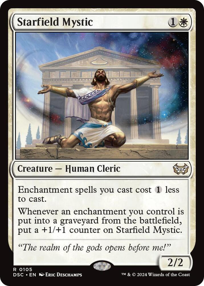 Starfield Mystic (105) [Duskmourn: House of Horror Commander]