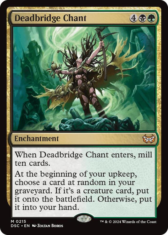 Deadbridge Chant (215) [Duskmourn: House of Horror Commander]