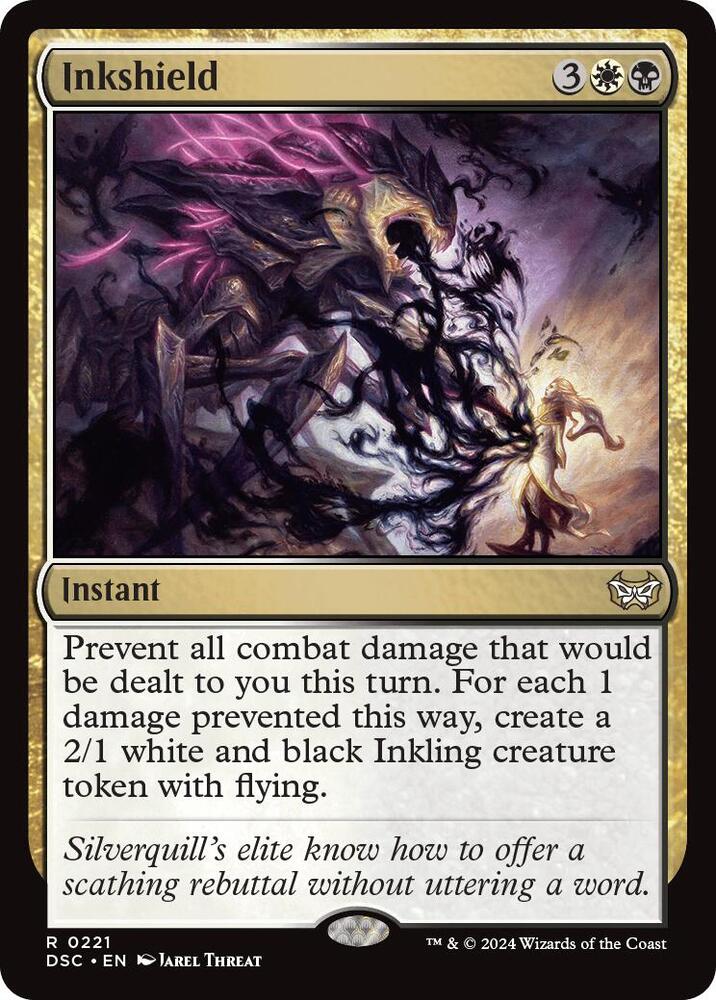 Inkshield (221) [Duskmourn: House of Horror Commander]