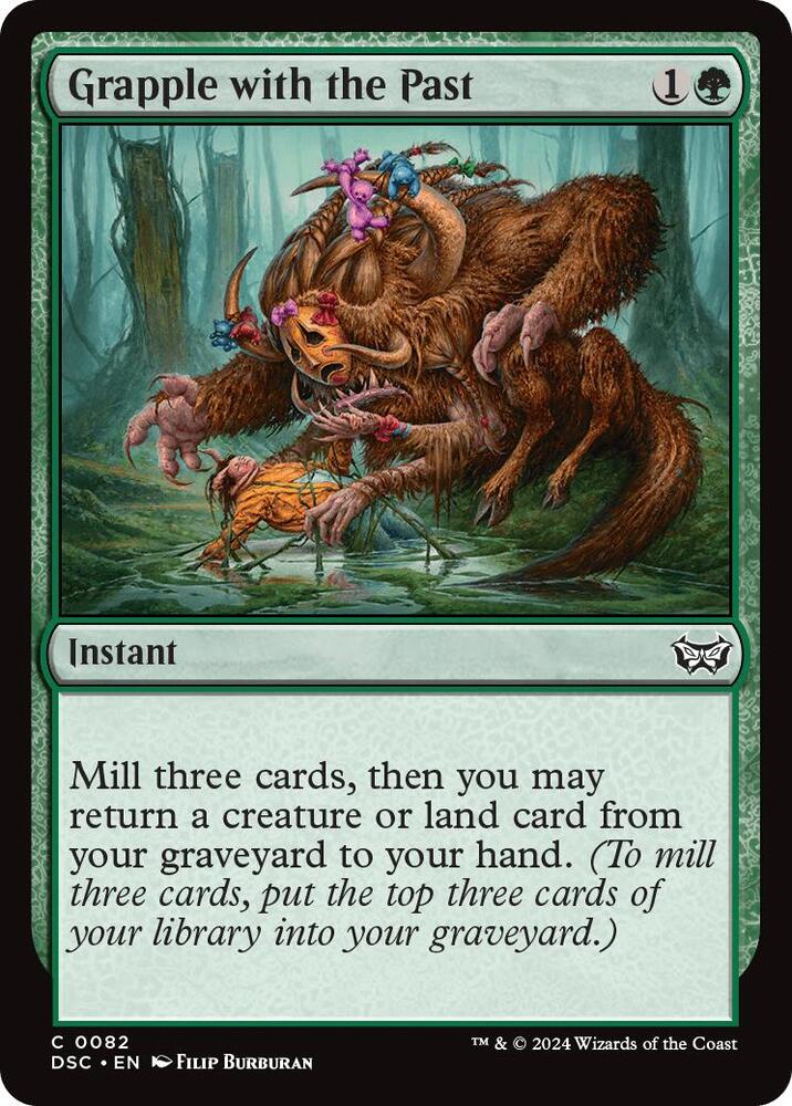 Grapple with the Past (82) [Duskmourn: House of Horror Commander]