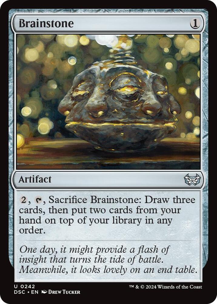 Brainstone (242) [Duskmourn: House of Horror Commander]