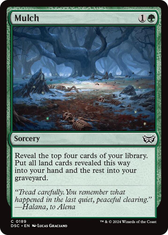 Mulch (189) [Duskmourn: House of Horror Commander]