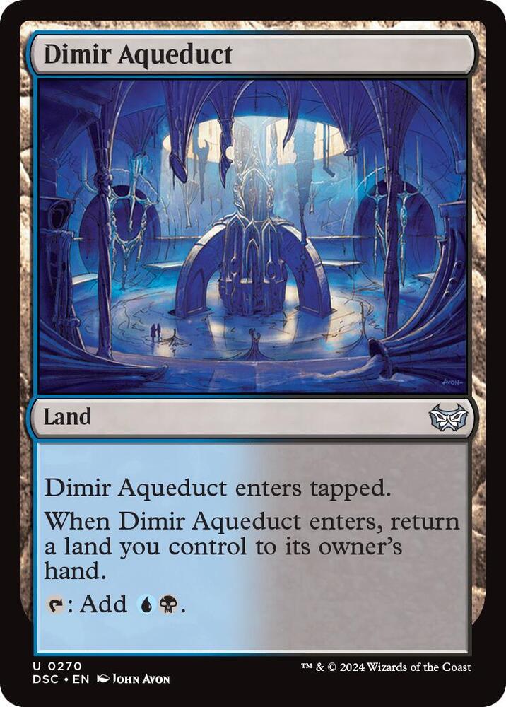 Dimir Aqueduct (270) [Duskmourn: House of Horror Commander]