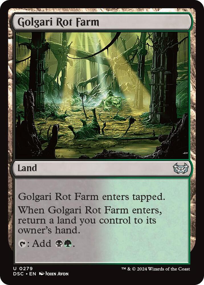 Golgari Rot Farm (279) [Duskmourn: House of Horror Commander]