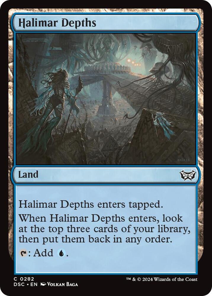 Halimar Depths (282) [Duskmourn: House of Horror Commander]