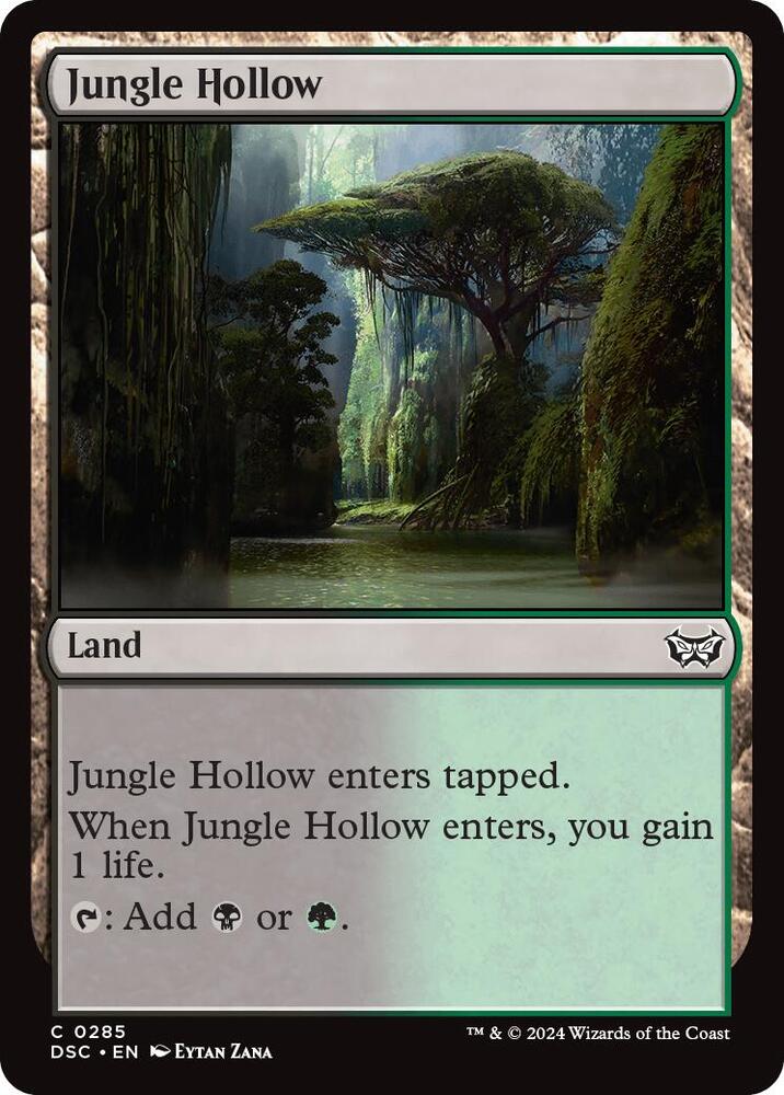 Jungle Hollow (285) [Duskmourn: House of Horror Commander]