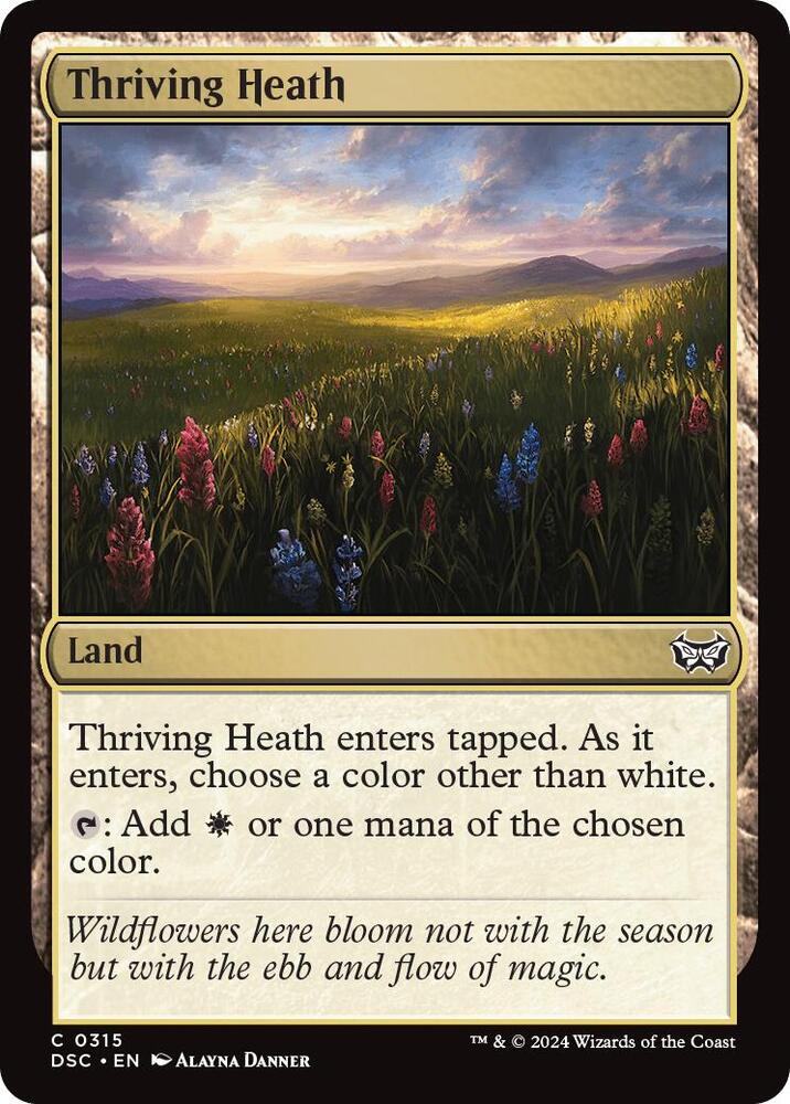 Thriving Heath (315) [Duskmourn: House of Horror Commander]