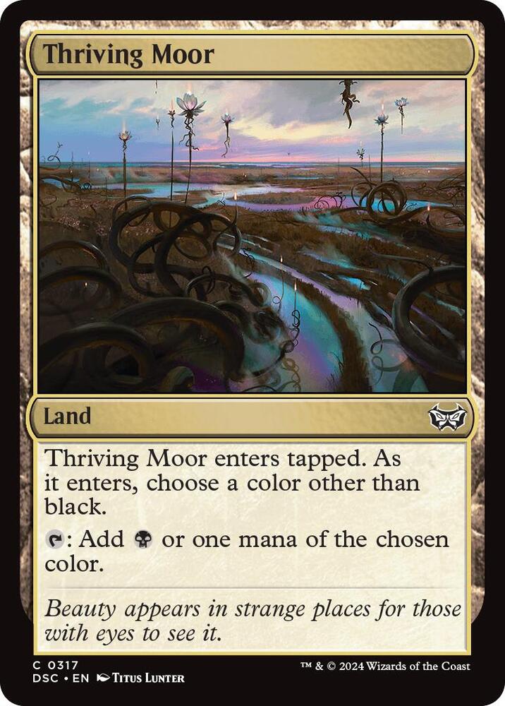 Thriving Moor (317) [Duskmourn: House of Horror Commander]