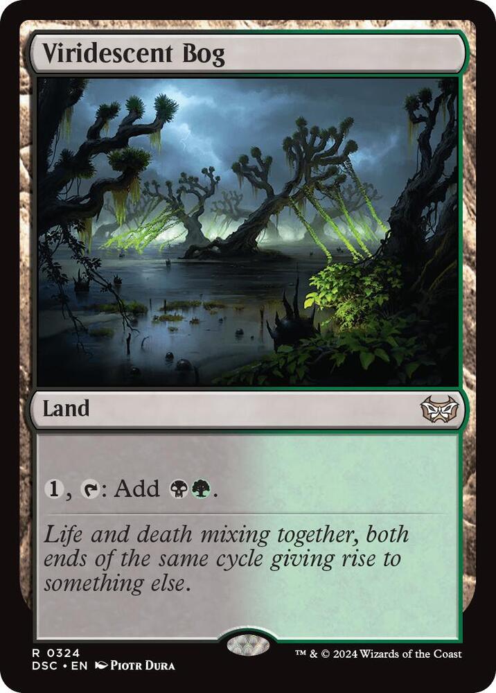 Viridescent Bog (324) [Duskmourn: House of Horror Commander]