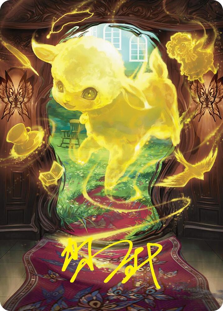 Enduring Innocence Art Card (Gold-Stamped Signature) (46) [Duskmourn: House of Horror Art Series]
