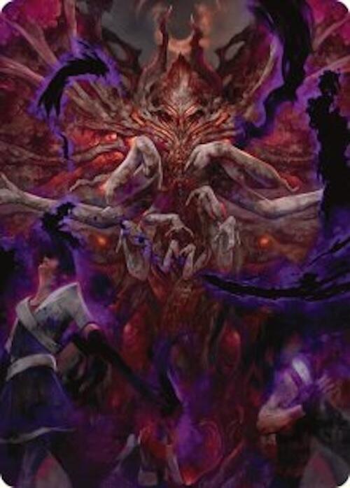 Damnation Art Card (53) [Duskmourn: House of Horror Art Series]