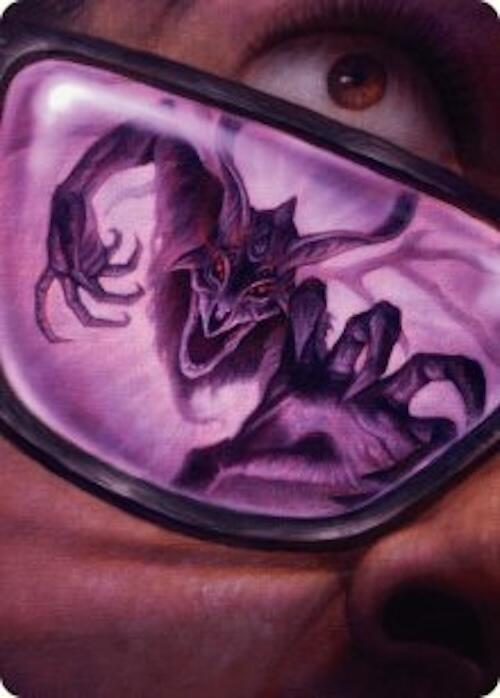 Doomsday Excruciator Art Card (38) [Duskmourn: House of Horror Art Series]