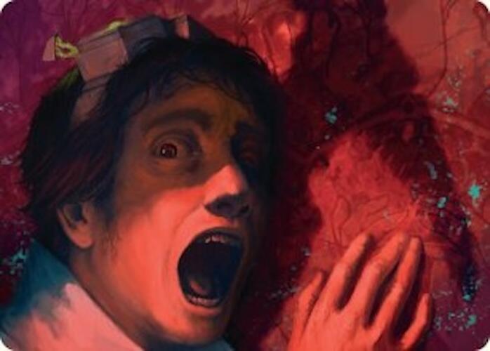 Murder Art Card (9) [Duskmourn: House of Horror Art Series]
