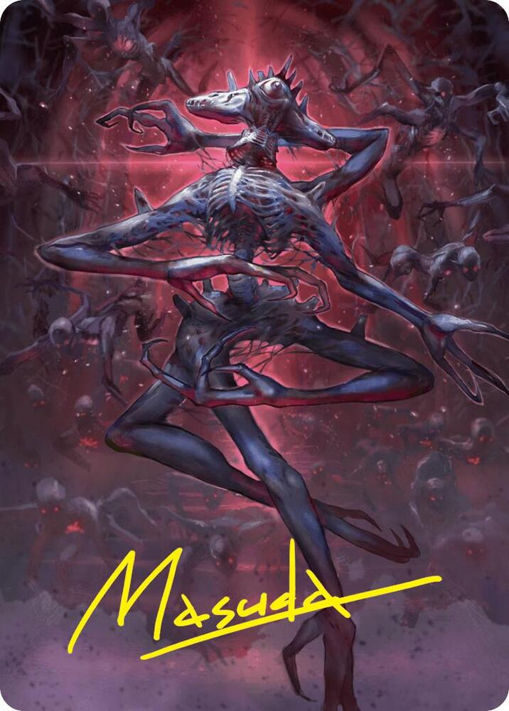 Overlord of the Balemurk Art Card (Gold-Stamped Signature) (47) [Duskmourn: House of Horror Art Series]