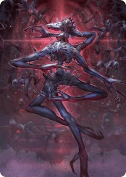 Overlord of the Balemurk Art Card (47) [Duskmourn: House of Horror Art Series]