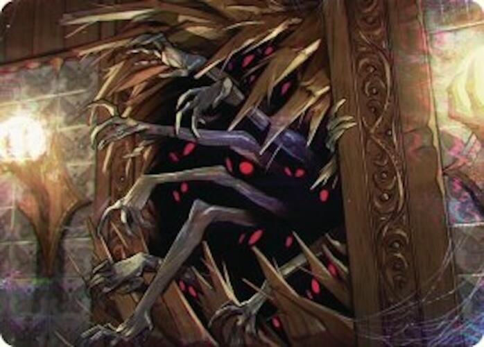 Withering Torment Art Card (33) [Duskmourn: House of Horror Art Series]