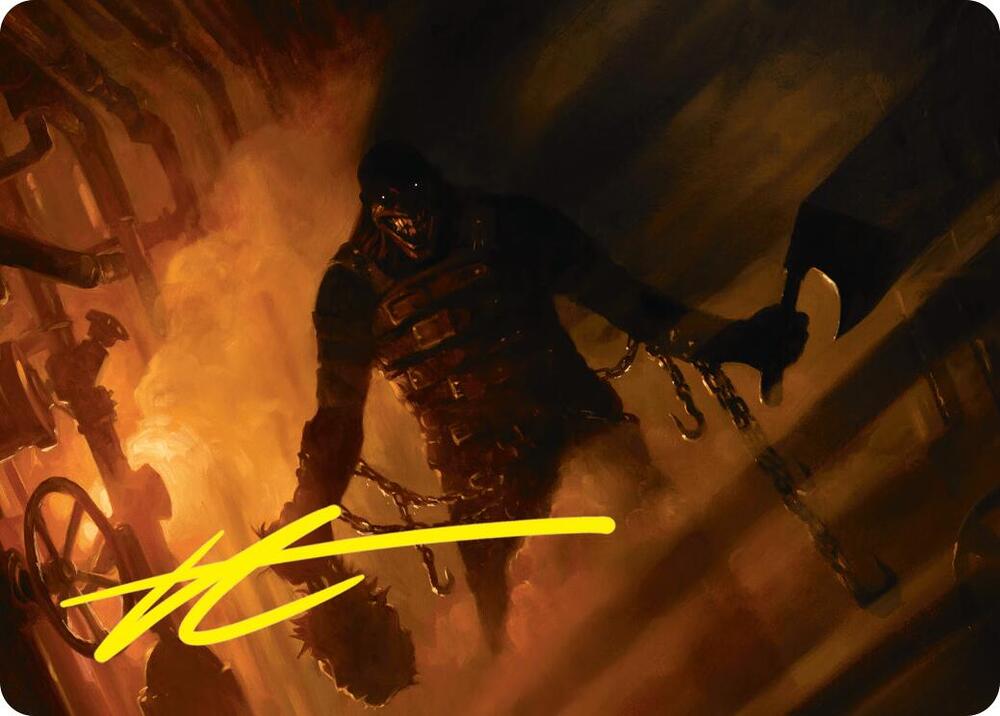 Boilerbilges Ripper Art Card (Gold-Stamped Signature) (12) [Duskmourn: House of Horror Art Series]