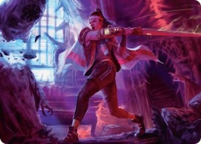 Diversion Specialist Art Card (13) [Duskmourn: House of Horror Art Series]