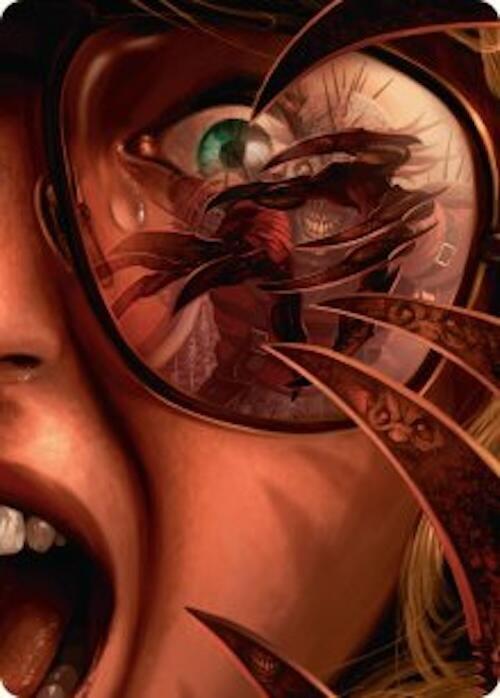Razorkin Needlehead Art Card (39) [Duskmourn: House of Horror Art Series]