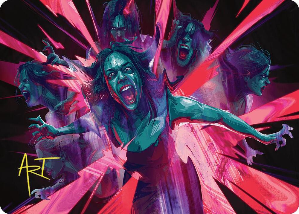 Waltz of Rage Art Card (Gold-Stamped Signature) (35) [Duskmourn: House of Horror Art Series]