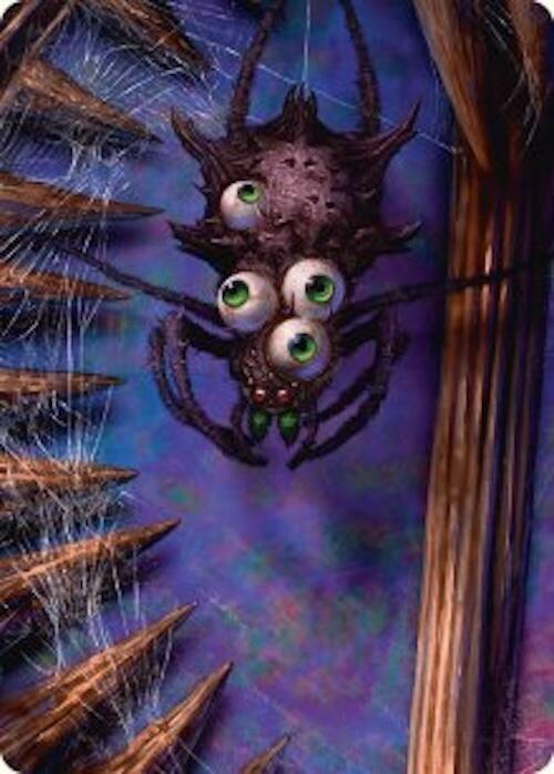 Spider Art Card (54) [Duskmourn: House of Horror Art Series]