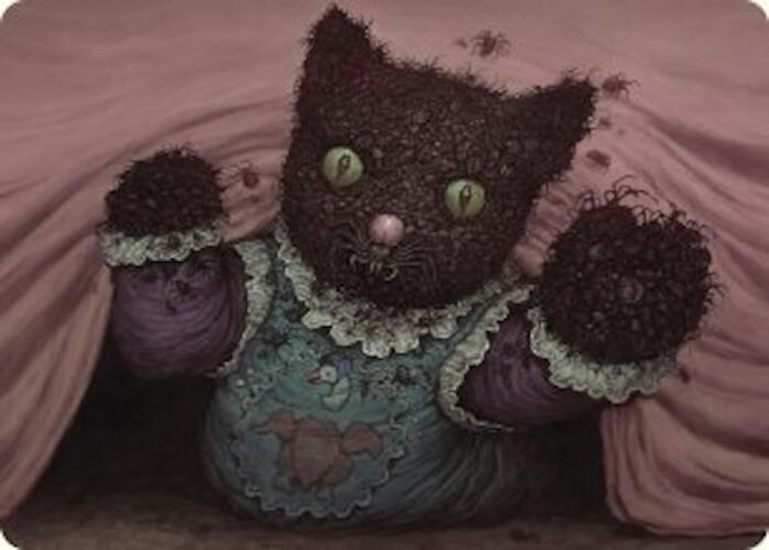 Twitching Doll Art Card (48) [Duskmourn: House of Horror Art Series]
