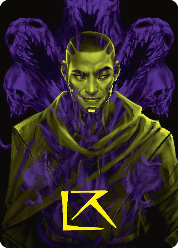 Kaito, Bane of Nightmares Art Card (Gold-Stamped Signature) (42) [Duskmourn: House of Horror Art Series]
