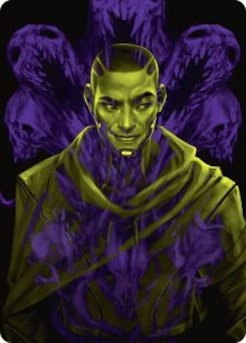 Kaito, Bane of Nightmares Art Card (42) [Duskmourn: House of Horror Art Series]