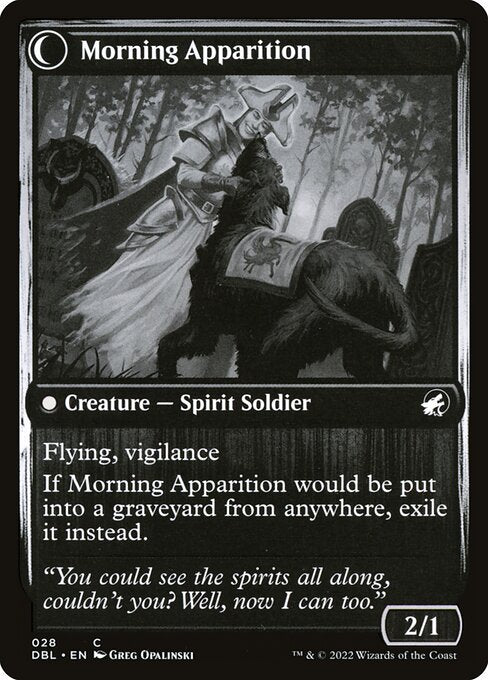 Mourning Patrol (28) [Innistrad: Double Feature] Reverse