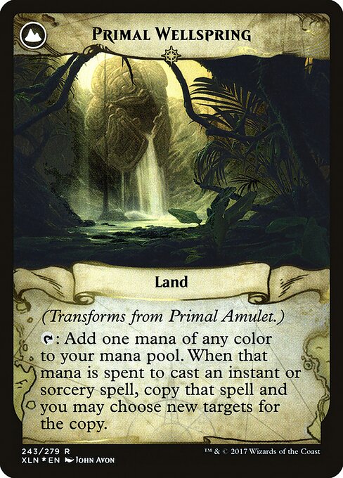 Primal Amulet (243) [Prerelease Cards] Reverse