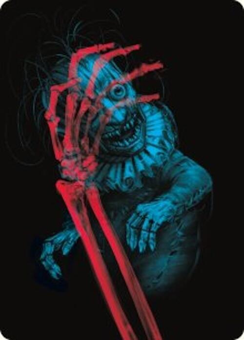 Marvin, Murderous Mimic Art Card (45) [Duskmourn: House of Horror Art Series]