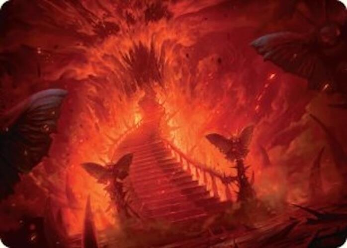 Mountain Art Card (30) [Duskmourn: House of Horror Art Series]