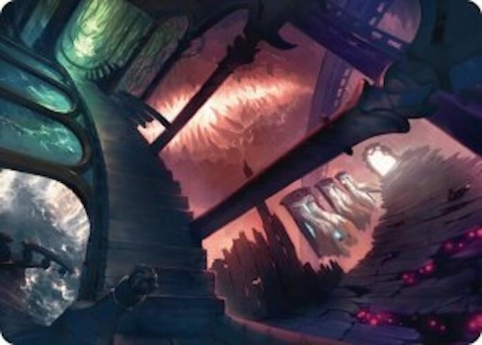Terramorphic Expanse Art Card (27) [Duskmourn: House of Horror Art Series]
