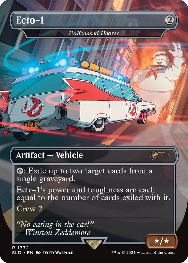 Ecto-1 - Unlicensed Hearse (1772) [Secret Lair Drop]