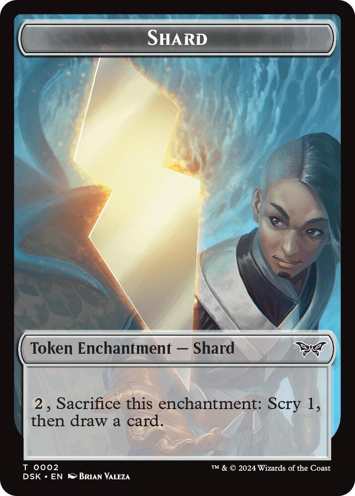 Shard Token (2) [Duskmourn: House of Horror]
