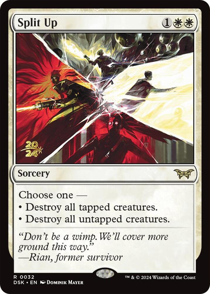Split Up (32) [Prerelease Cards]