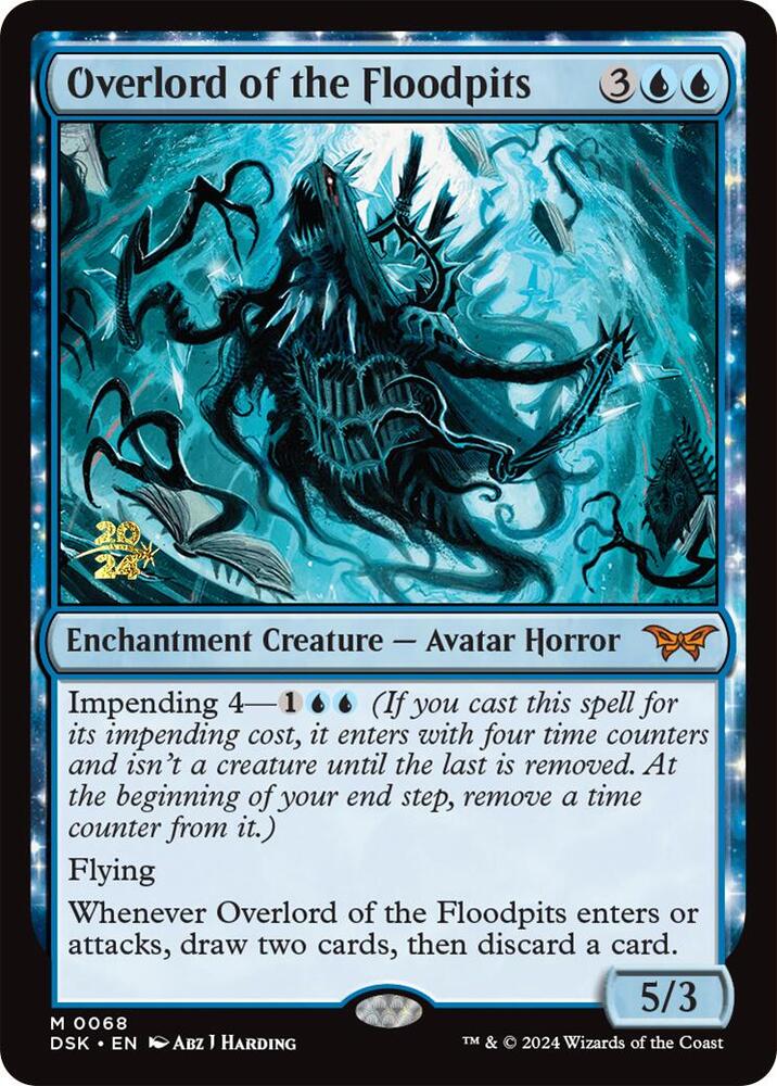 Overlord of the Floodpits (68) [Prerelease Cards]