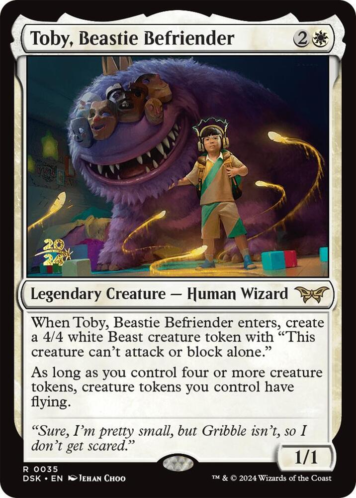 Toby, Beastie Befriender (35) [Prerelease Cards]