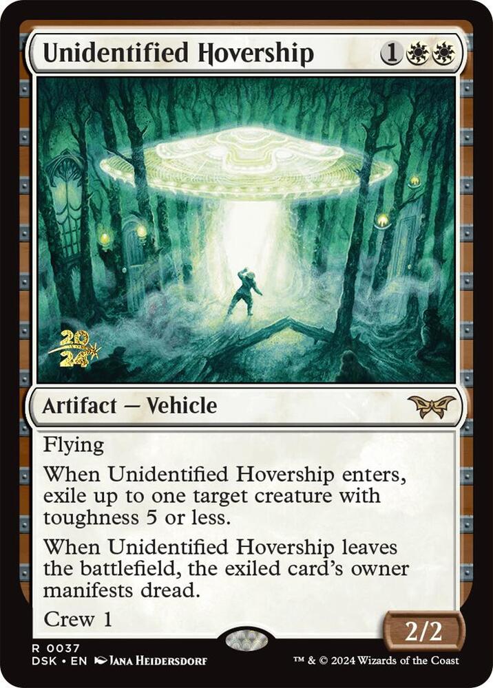 Unidentified Hovership (37) [Prerelease Cards]