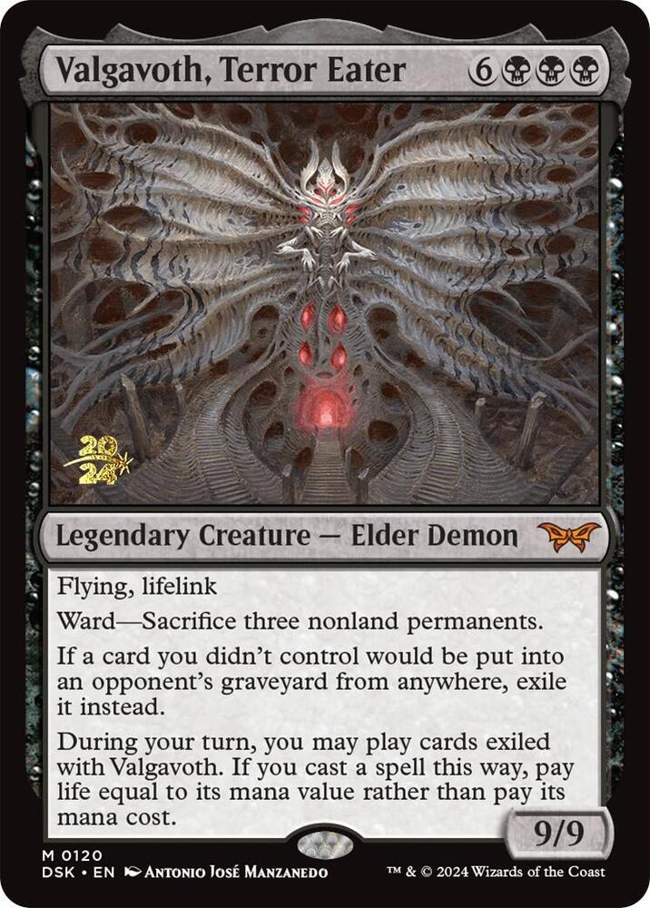 Valgavoth, Terror Eater (120) [Prerelease Cards]