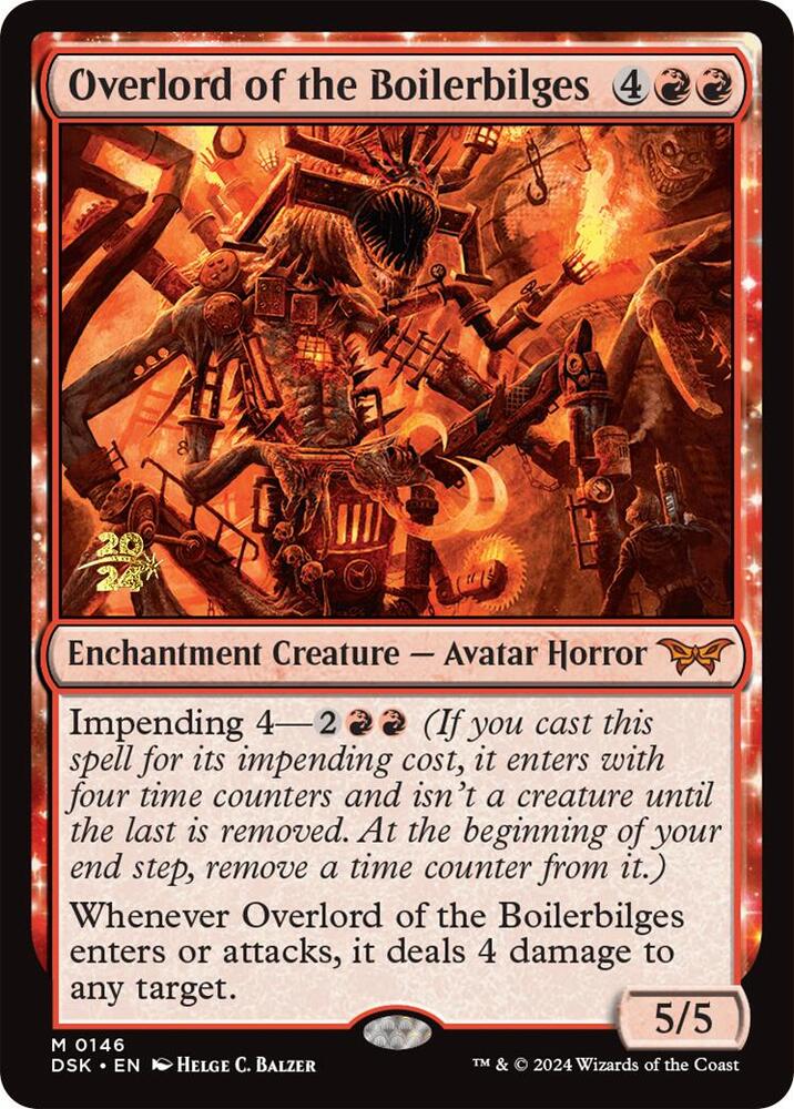 Overlord of the Boilerbilges (146) [Prerelease Cards]