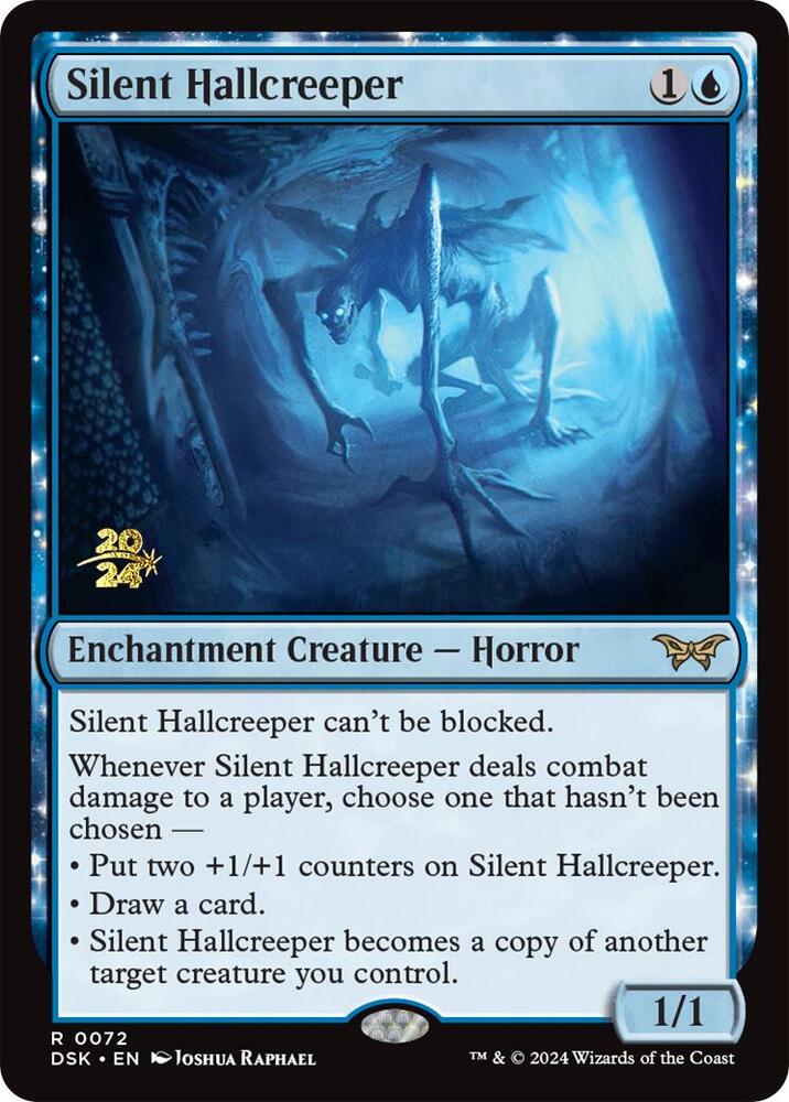 Silent Hallcreeper (72) [Prerelease Cards]