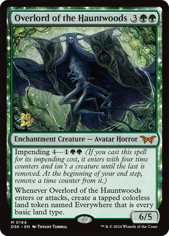 Overlord of the Hauntwoods (194) [Prerelease Cards]
