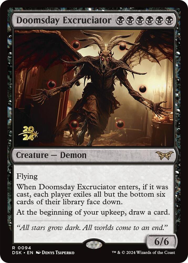 Doomsday Excruciator (94) [Prerelease Cards]