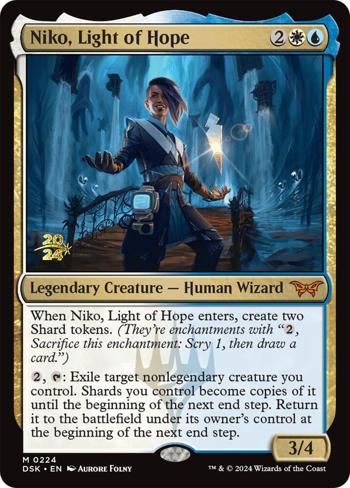 Niko, Light of Hope (224) [Prerelease Cards]