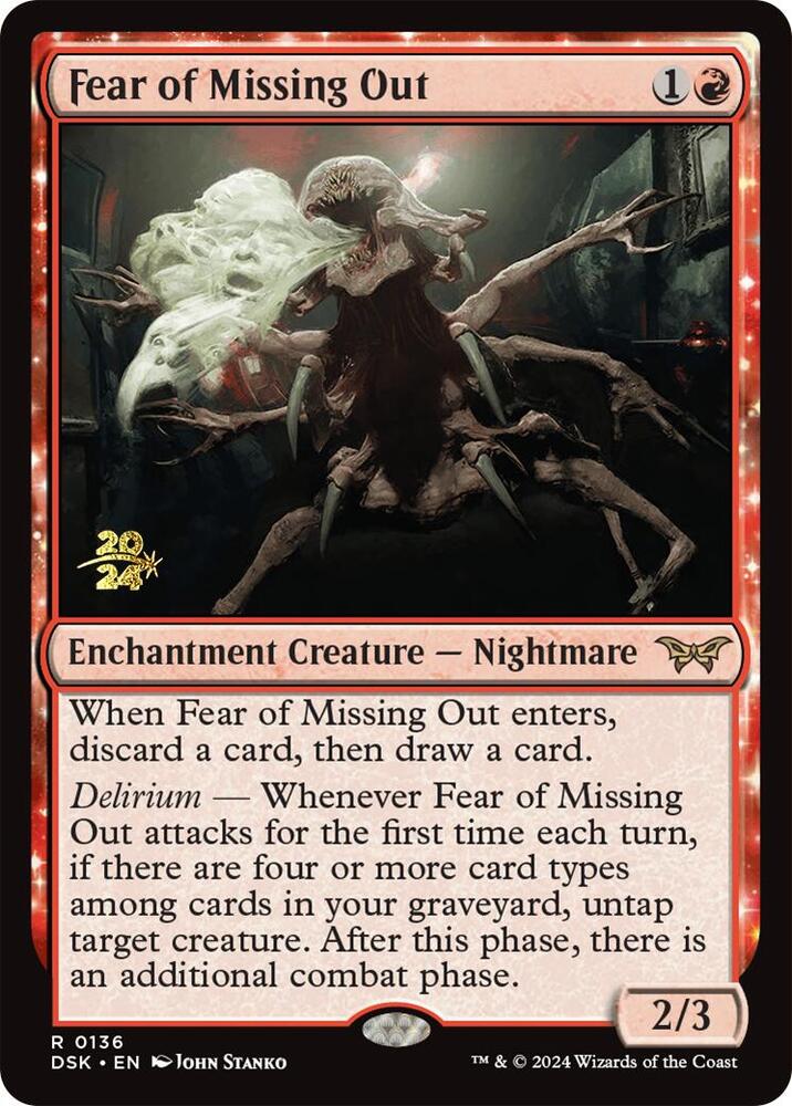 Fear of Missing Out (136) [Prerelease Cards]